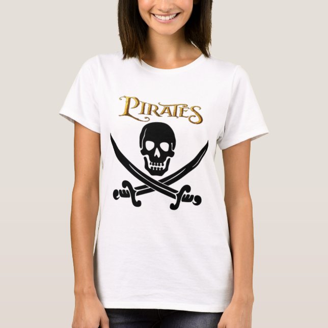 T-shirts pirates (Devant)