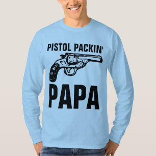 T-Shirts "PISTOL PACKIN" POUR HOMMES