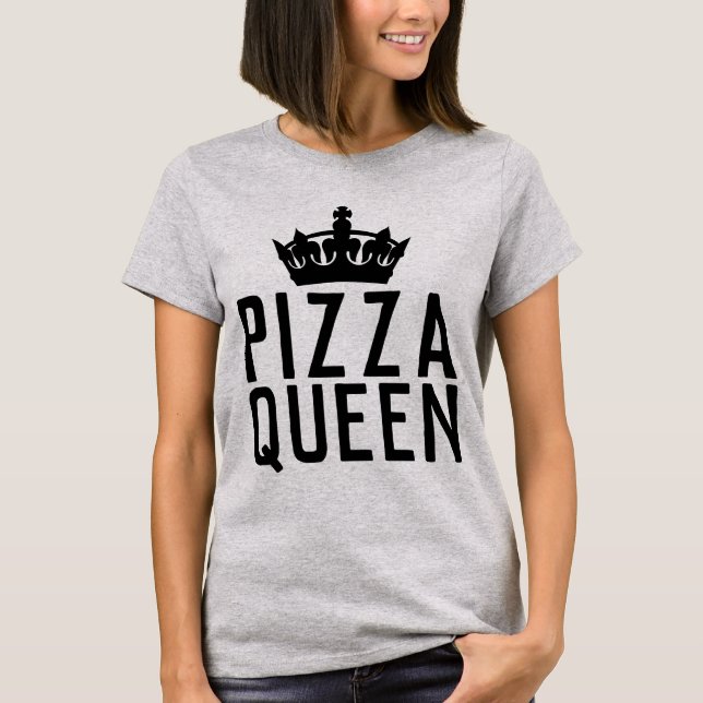 T-shirts PIZZA QUEEN (Devant)