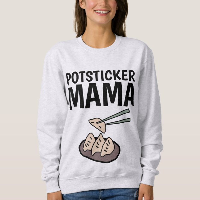 T-shirts POTSTICKER MAMA POT STICKER (Devant)