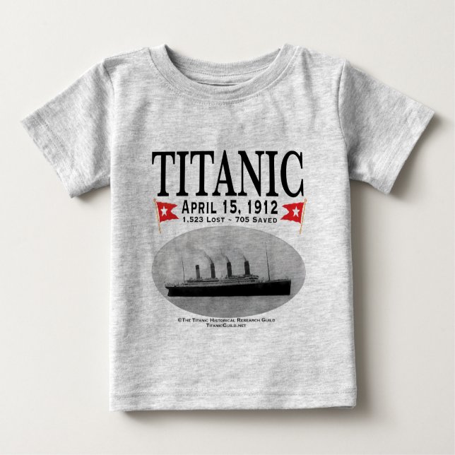 T-shirts pour bébé de Titanic Ghost Ship (Devant)