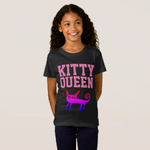T-shirts pour chats amusants pour filles enfants,