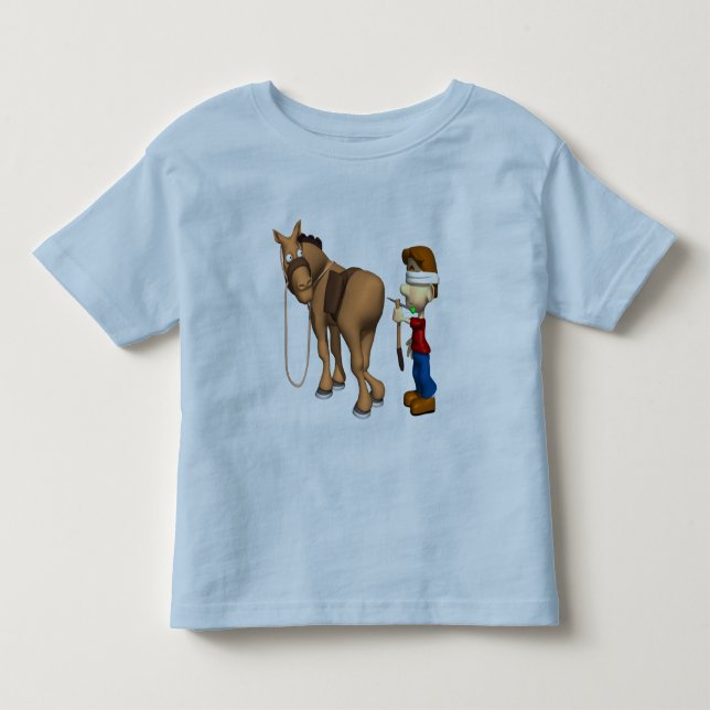 T-shirts pour enfants et cadeaux pour chevaux (Devant)