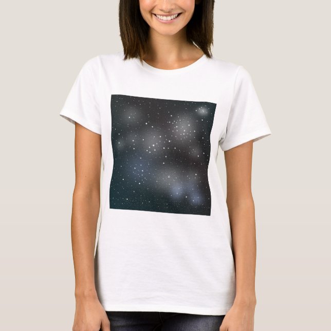 T-shirts pour femmes du ciel nocturne (Devant)
