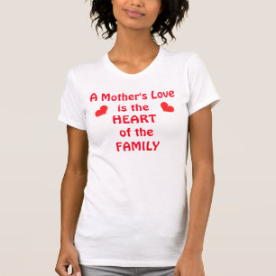 T-shirts pour femmes jersey fine T-shirt/Une mère