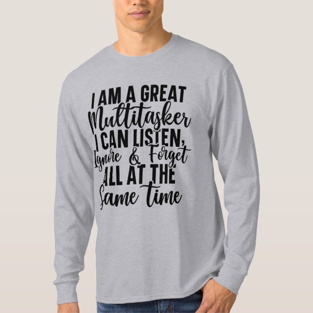 T-shirts pour hommes Customisés amusants (Devant)