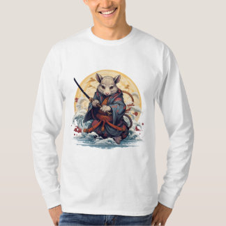 T-shirts pour hommes Samurai Rat