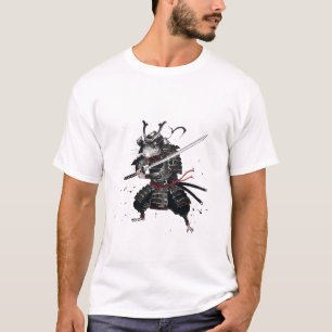 T-shirts pour hommes Samurai Rat