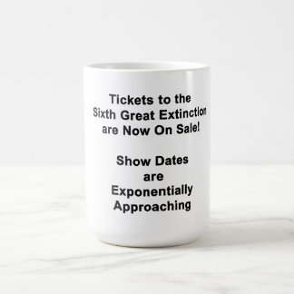 T-shirts pour la sixième grande extinction Mug