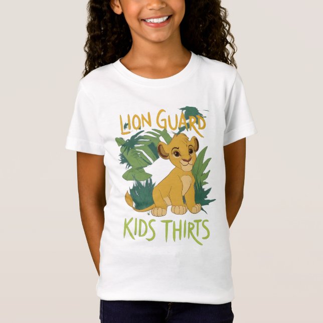 t-shirts pour les enfants de garde de lions, T-shi (Devant)
