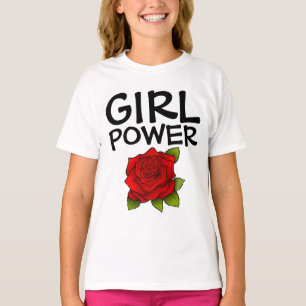 T-SHIRTS POUVOIR FILLES FILLES TEE - SHIRTS