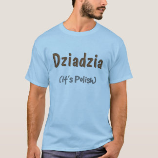 T-shirts première génération polonais Dziadzia il