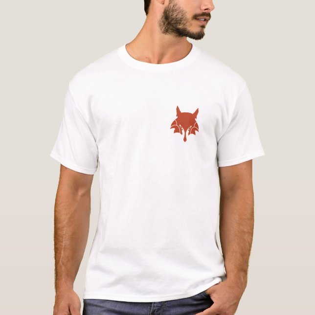 T-shirts principal de logo de Fox (Devant)