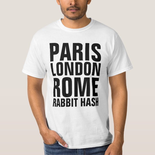 T-shirts RABBIT HASH Kentucky (Devant)