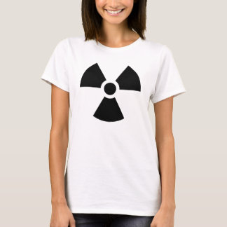 T-shirts radioactif de symbole