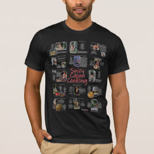 T-shirts RECETTES DE LA CUISINE DE CAJUN ÉPICERIE