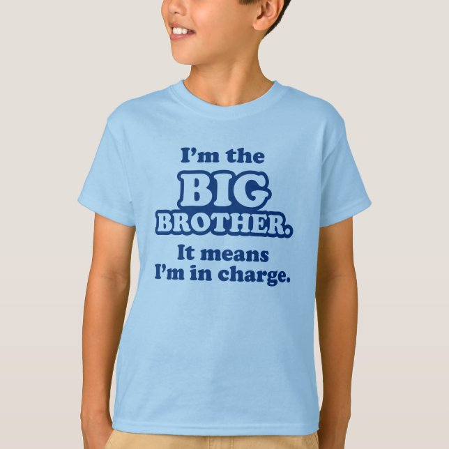 T-shirts responsables de frère (Devant)