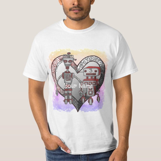 T-shirts Robot Love (Devant)