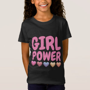 T-SHIRTS ROSE FILLE TEE - SHIRTS