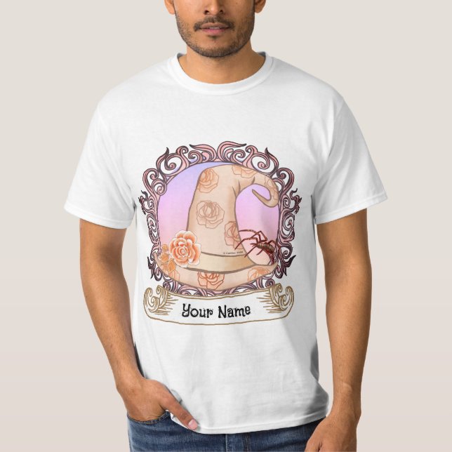 T-shirts rose sorciers Casquettes (Devant)