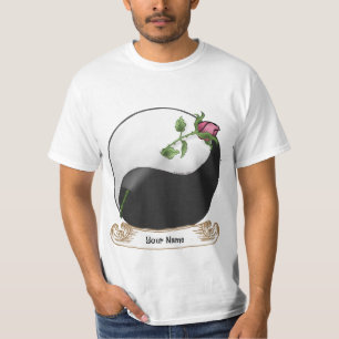 t-shirts Roses yin yang