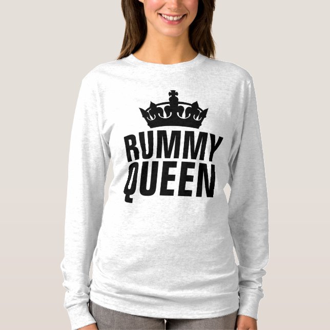 T-Shirts RUMMY QUEEN (Devant)