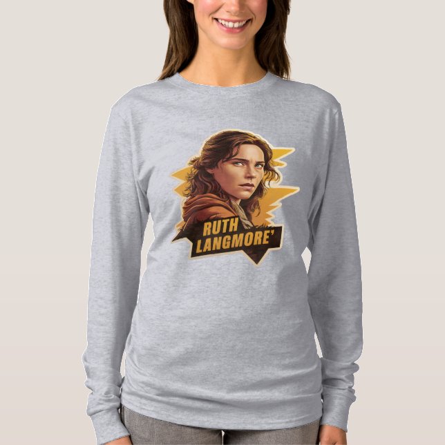 T-shirts "Ruth Langmore : Iconic Ozark Sticker" (Devant)