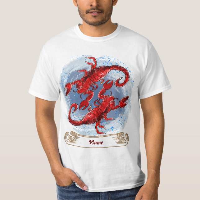 T-shirts Scorpion Yin Yang (Devant)