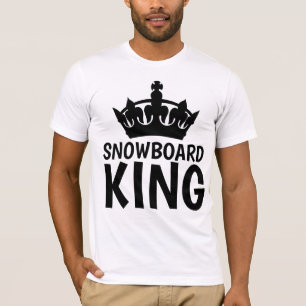 T-shirts SNOWBOARD KING