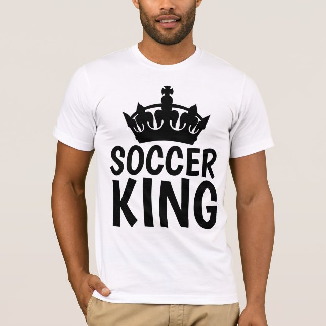 T-shirts SOCCER KING (Devant)