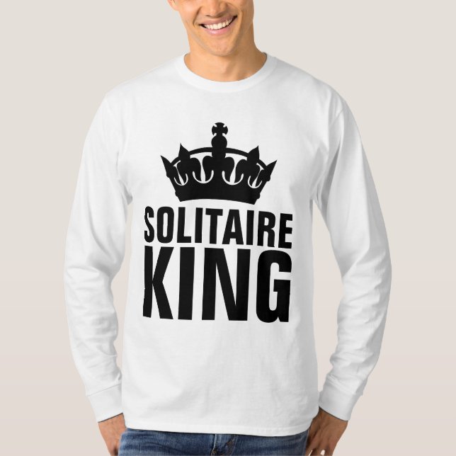 T-shirts SOLITAIRE KING (Devant)