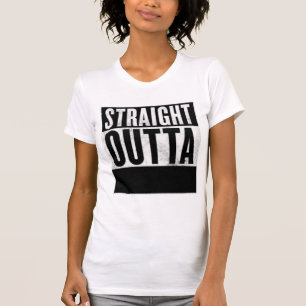 T-shirts SORTIS DROITS personnalisés, personnalisé