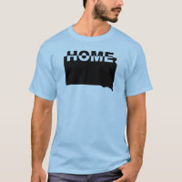 T-shirts South Dakota Maison Loin de l'État