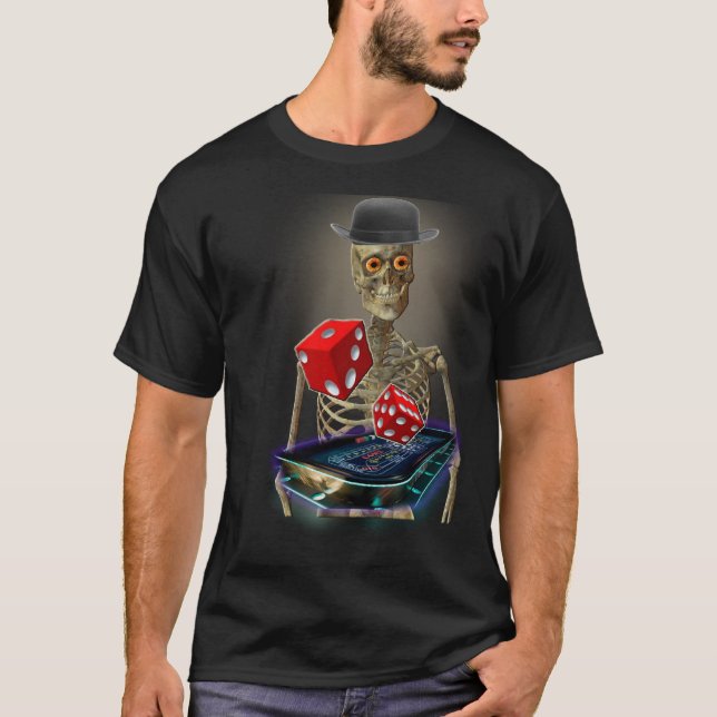 T-shirts squelette (Devant)