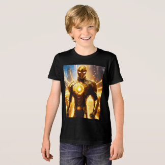 T-shirts super-héros héroïques pour enfants
