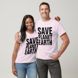 T-shirts Tee - shirt SAVE PLANET EARTH
