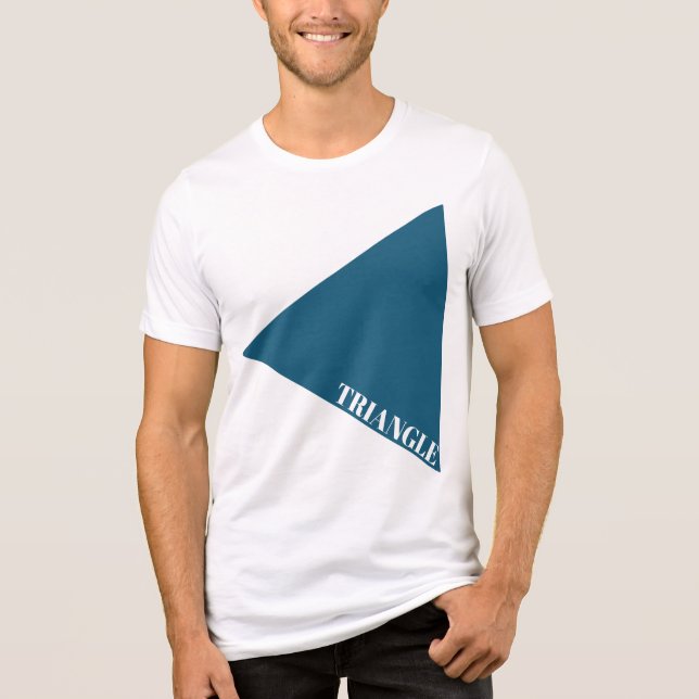 T-Shirts - Triangle Abstrait (Recto)