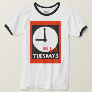 T-shirts Tuesdays LA Ringer de TOUTES tailles