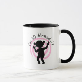 T-Shirts und Geschenke der Zeitschleife 40 bereits Tasse