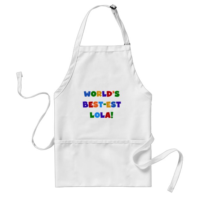 T - Shirts und Geschenke des Gut-est Lola der Welt Schürze (Vorne)