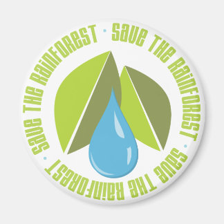 T-Shirts und Geschenke des Rainforest Earth Day ge Magnet
