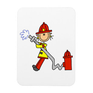 T-Shirts und Geschenke für Feuerwehrfrauen mit Sch Magnet
