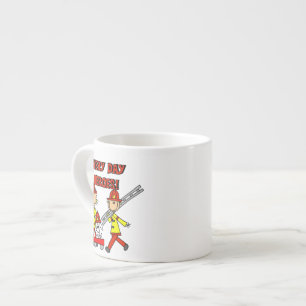 T-Shirts und Geschenke für Helden des Alltags Feue Espressotasse