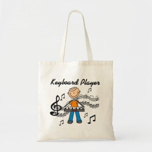 T-Shirts und Geschenke für Keyboardspieler Tragetasche
