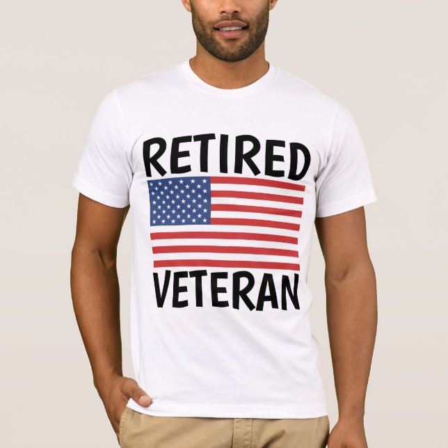 T-shirts VÉTÉRAN RETRAITÉS Tee - shirts (Devant)