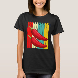 T-shirts vintage Red Chili Poivrons rouges épicés
