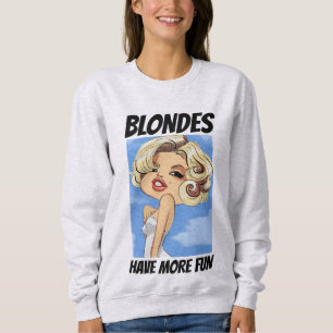 T-shirts vintages pour dames, BLONDES ONT PLUS DE 