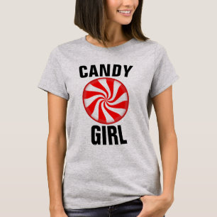 T-shirts Vintages pour dames CANDY GIRL