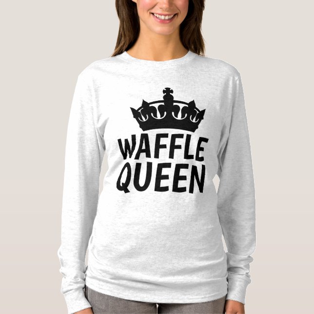T-shirts WAFFLE QUEEN (Devant)