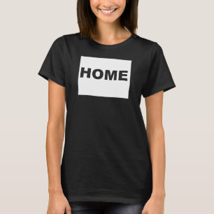 T-shirts Wyoming Maison Loin de l'État